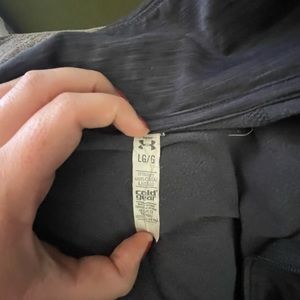 Under Armour cold gear quarter zip fitted pull-over